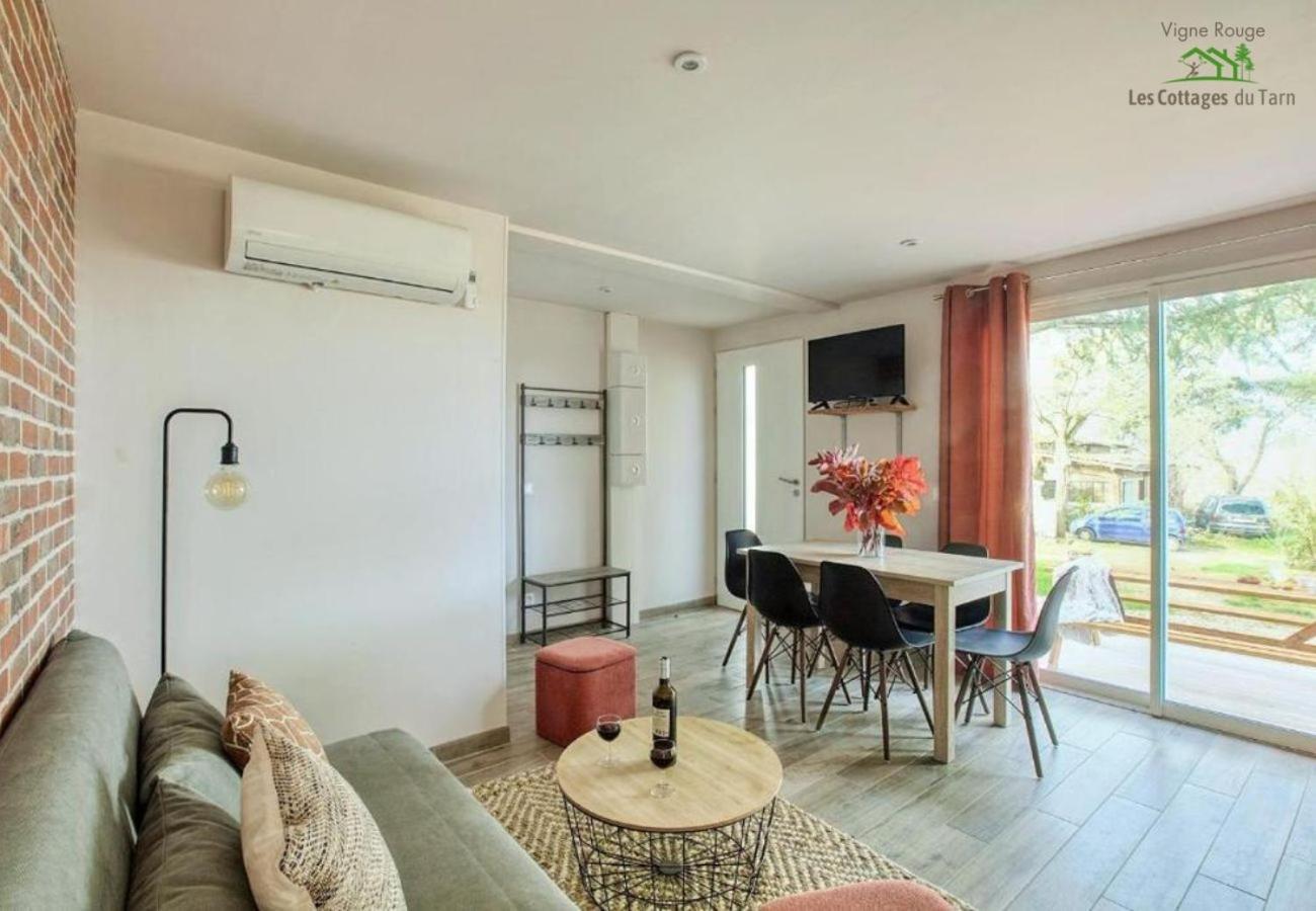 Le Cottage Nature Vigne Rouge Sauna Gaillac Entre Albi-Toulouse & Les Cottages Du Tarn Brens  Ngoại thất bức ảnh